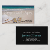 サンドビーチ旅行代理店名刺 名刺 (正面/裏面)