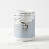 サンドピアズオンビーチフォトコーヒーマグ コーヒーマグカップ (中央)