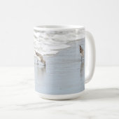 サンドピアズオンビーチフォトコーヒーマグ コーヒーマグカップ (正面右)