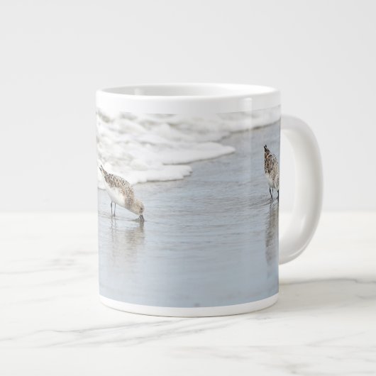 サンドピアズオンビーチ写真専門コーヒーマグ ジャンボコーヒーマグカップ (正面右)