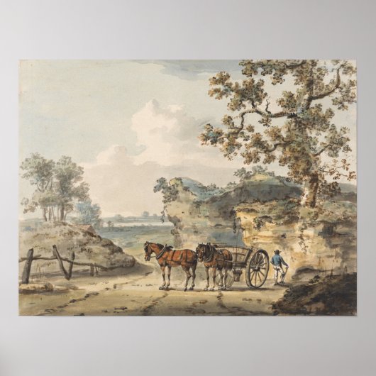 サンドピット – Paul Sandby - c1800 ポスター (正面)