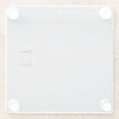 サンドピランニングーパービーチ沿い ガラスコースター (裏面)