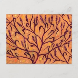 サンドフラワーウォーターペッパー野花フローラアート ポストカード