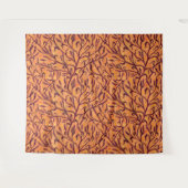 サンドフラワーウォーターペッパー野花フローラアートTh タペストリー (正面(横))