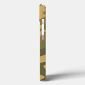 サンドブラウングリーン迷彩柄 Case-Mate iPhoneケース (裏面 / 左)