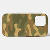 サンドブラウングリーン迷彩柄 Case-Mate iPhoneケース (裏面 (横))
