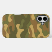 サンドブラウン迷彩柄 Case-Mate iPhoneケース (裏面 (横))