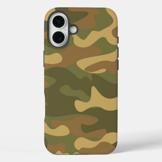 サンドブラウン迷彩柄 Case-Mate iPhoneケース (裏面)