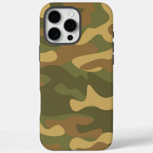 サンドブラウン迷彩柄 iPhone 16 PRO MAXケース