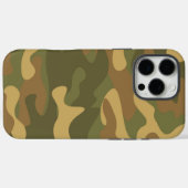 サンドブラウン迷彩柄 Case-Mate iPhoneケース (裏面 (横))
