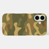 サンドブラウン迷彩柄 Case-Mate iPhoneケース (裏面 (横))