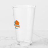 サンドブリッジビーチバージニアサンパームツリーズ タンブラーグラス (左)