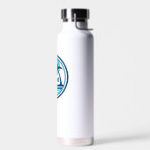 サンドブリッジビーチバージニアパームツリーバード ウォーターボトル (左面)
