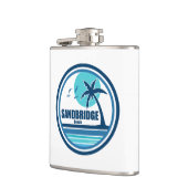 サンドブリッジビーチバージニアパームツリーバード フラスク (左)