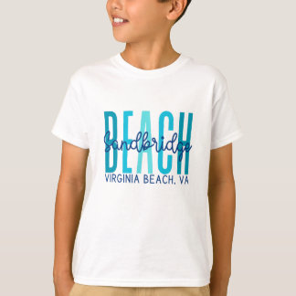 サンドブリッジビーチバージニアビーチVA (海) Tシャツ