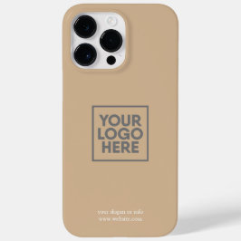 サンドベージュ オーダーロゴ ビジネス 法人 企業 Case-Mate iPhone 14 PRO MAXケース