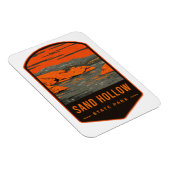 サンドホロー州パーク マグネット (右側)