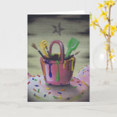 サンドボックスのグリーティングカードに入っている カード (黄色い花)