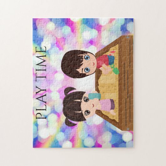 サンドボックスプレイタイムキッズジグソーパズル ジグソーパズル (縦)