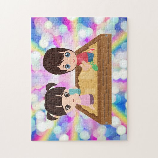 サンドボックスプレイタイムキッズ ジグソーパズル (縦)