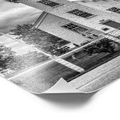 サンドポイントライトハウスブラック&ホワイト写真 フォトプリント            (角)