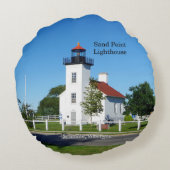 サンドポイントライトハウスラウンドピロー ラウンドクッション (裏面)