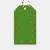 サンドマンのクリスマスパームツリー ギフトタグ (裏面)