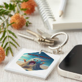 サンドマンは誰が彼を起こしたか知りたがっている キーホルダー (正面右)