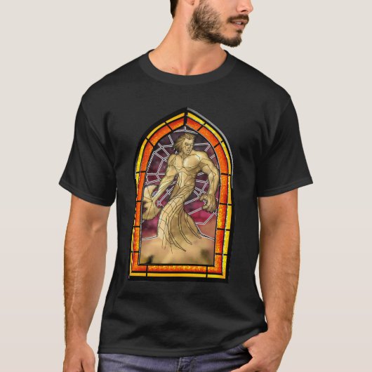サンドマンステンドグラス Tシャツ (正面)