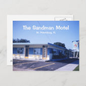 サンドマンモーテルハガキ ポストカード (正面/裏面)