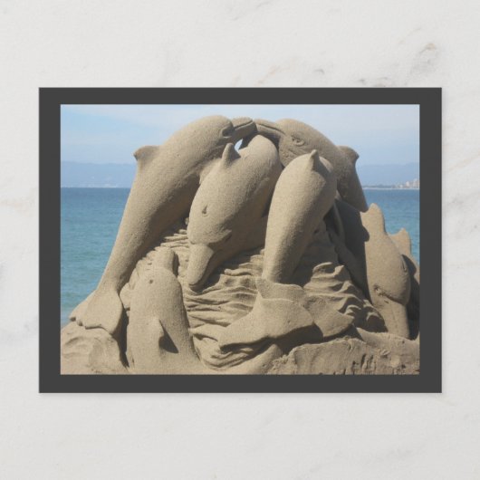 サンドメイドドルフィンポストカード ポストカード (正面)