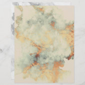 サンドモス銅花崗岩スクラップブック紙 (正面/裏面)