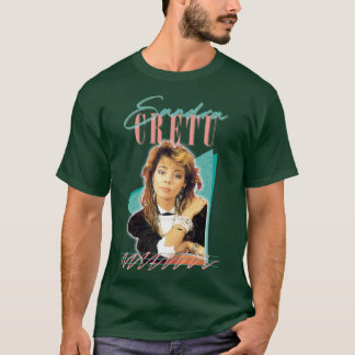 サンドラクルトゥ80sレトロファンアートデザイン3 tシャツ
