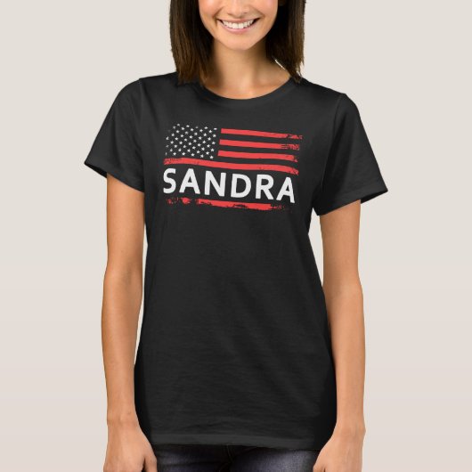 サンドラ米州旗 Tシャツ (正面)