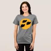 サンドラ・ボイントンが豚が月を飛んで渡る時 トライブレンドTシャツ (正面全面)