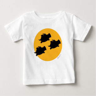 サンドラ・ボイントンが豚が月を飛んで渡る時 ベビーTシャツ