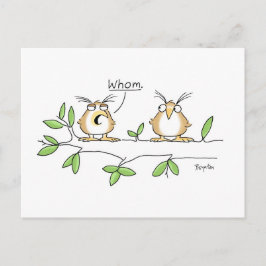 サンドラ・ボイントンによるWHOポストカード ポストカード