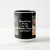 サンドリパブリックパーティーに向かう ツートーンマグカップ (中央)