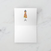 サンドレス感謝状ノートカード サンキューカード (内部)