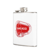 サンドロックアラバマロック登山カラビナー フラスク (左)