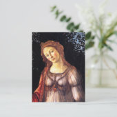 サンドロボッティチェリ – プリマベラ(春) – ビーナスファインアート ポストカード (スタンド正面)