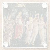 サンドロボッティチェリ – ラプリマヴェラ ガラスコースター (裏面)