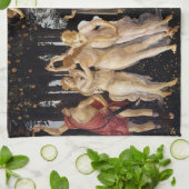 サンドロボッティチェリ – ラプリマヴェラ キッチンタオル (折り畳み)