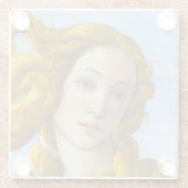 サンドロボッティチェリ – ヴィーナス誕生詳細 ガラスコースター (裏面)