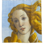 サンドロボッティチェリ – ヴィーナス誕生詳細 シャワーカーテン (正面)