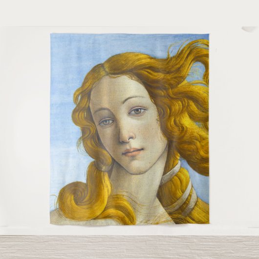 サンドロボッティチェリ – ヴィーナス誕生詳細 タペストリー (正面)