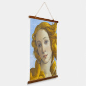 サンドロボッティチェリ – ヴィーナス誕生詳細 吊り下げ型タペストリー (傾斜あり)