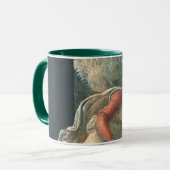 サンドロ・ボッティチェッリによる『天使の報せ』(部分)(1485) マグカップ (正面左)