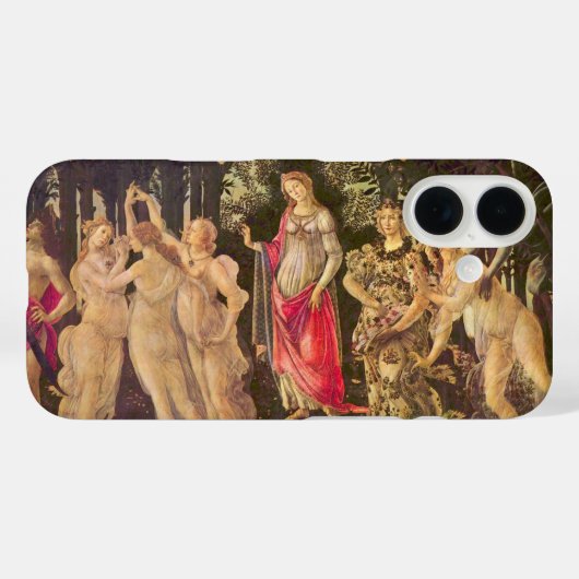 サンドロ・ボッティチェッリの『春』(はる、伊:Primavera)、 Case-Mate iPhoneケース (裏面 (横))