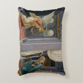 サンドロ・ボッティチェッリ著告知 アクセントクッション (正面(垂直))